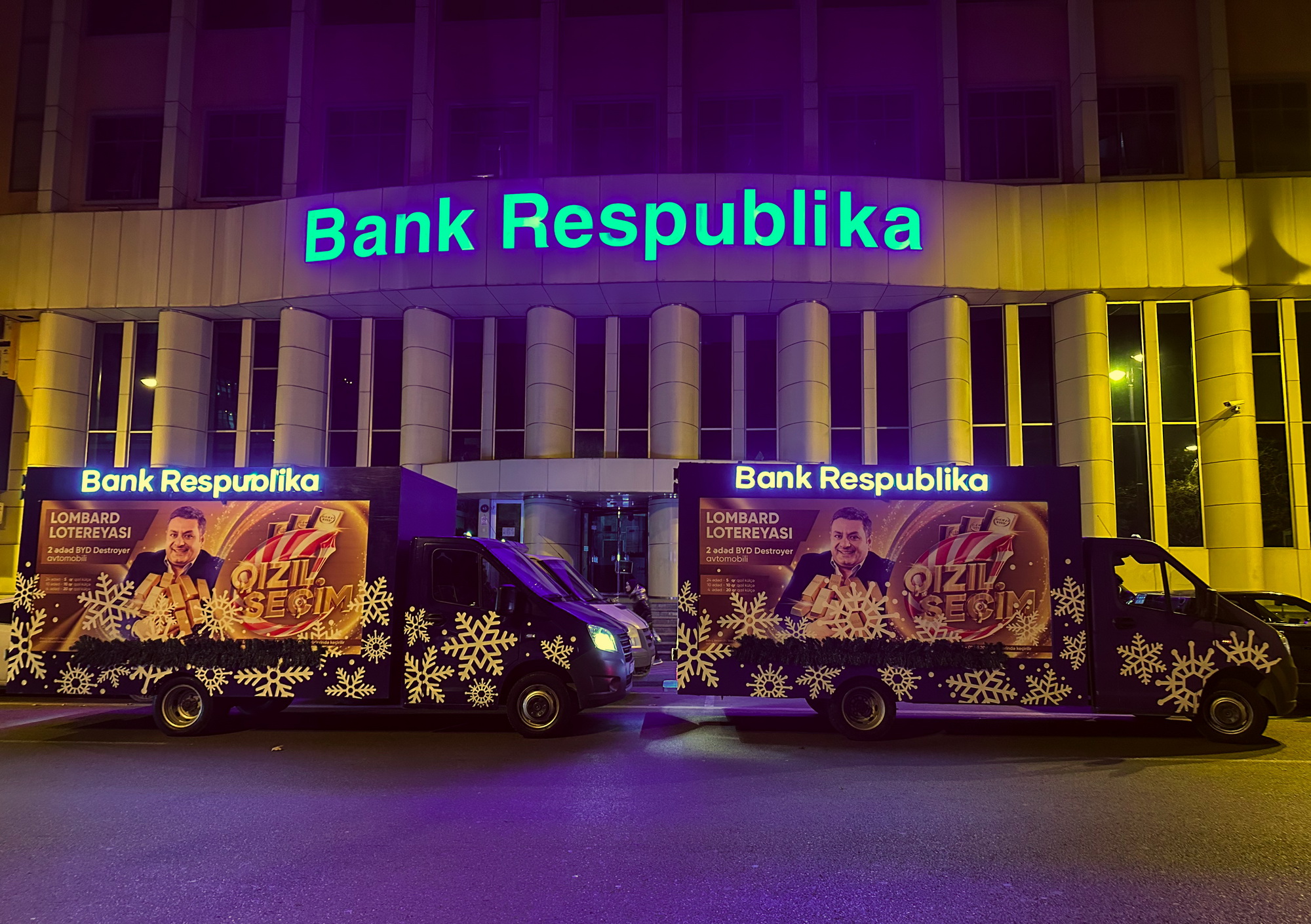 Şaxta Baba da “Bank Respublika”dan hədiyyə qazanmağa tələsir